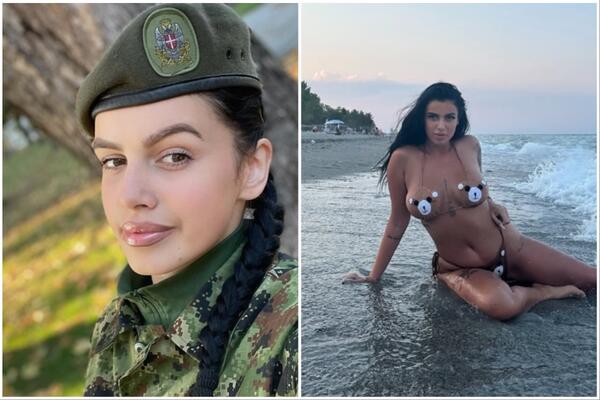 ŽELJANA JE NAJLEPŠA SRPKINJA KOJA JE IKADA OBUKLA UNIFORMU: Na mrežama ima "drugo lice", PAŠĆE VAM VILICA! (FOTO)