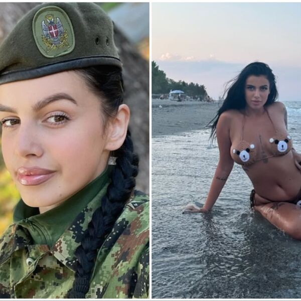 ONA JE NAJLEPŠA SRPKINJA KOJA JE IKADA OBUKLA VOJNU UNIFORMU: Na mrežama pokazala SVOJE DRUGO LICE (FOTO)
