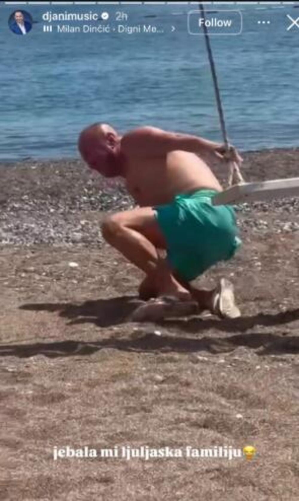 ĐANI SE SRUŠIO NASRED PLAŽE! Snimak PADA objavljen na mrežam