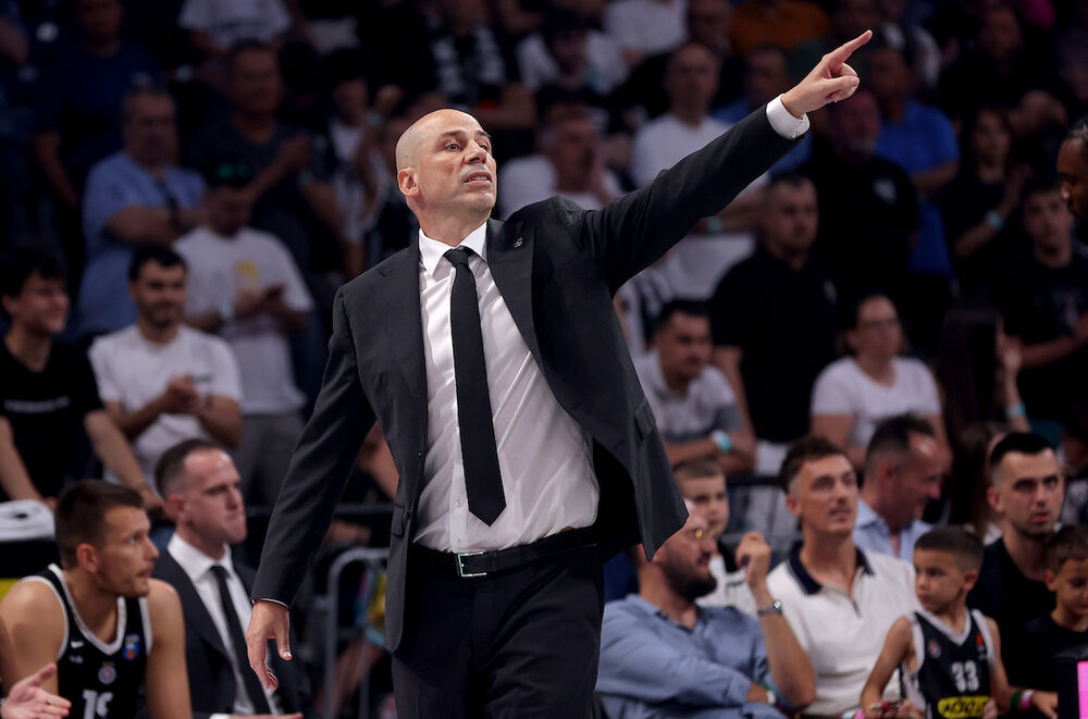 Detalj sa treće utakmice finalne serije ABA lige u sezoni 2025/26