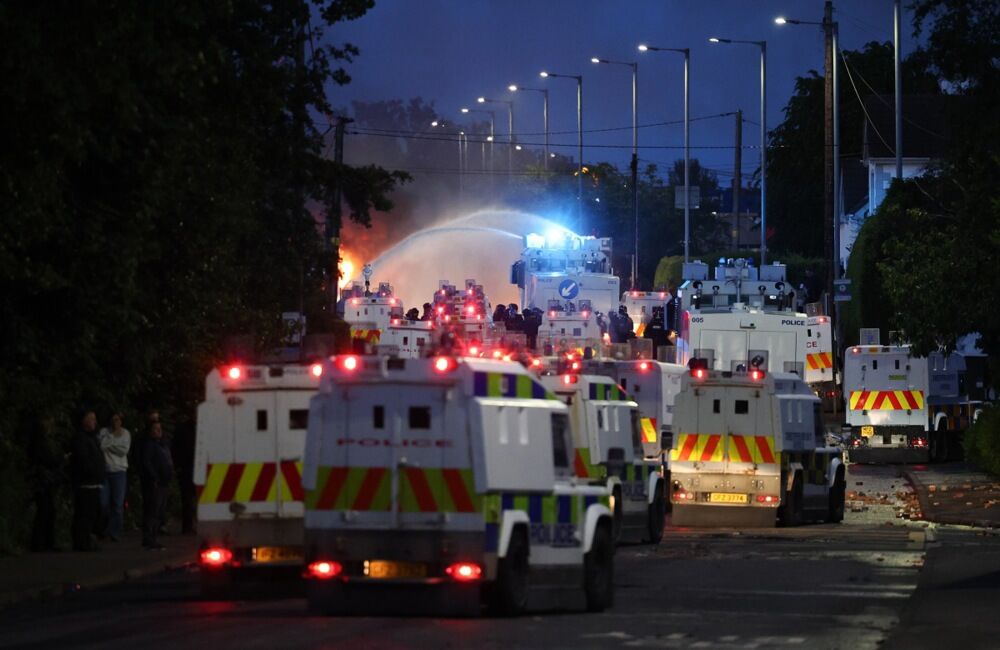 Severna Irska, Belfast, Protest, Demonstracije