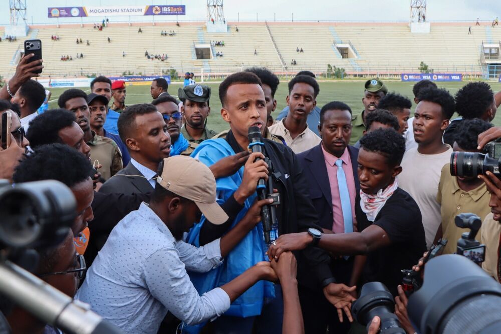 Omar Artan na dočeku u Somaliji