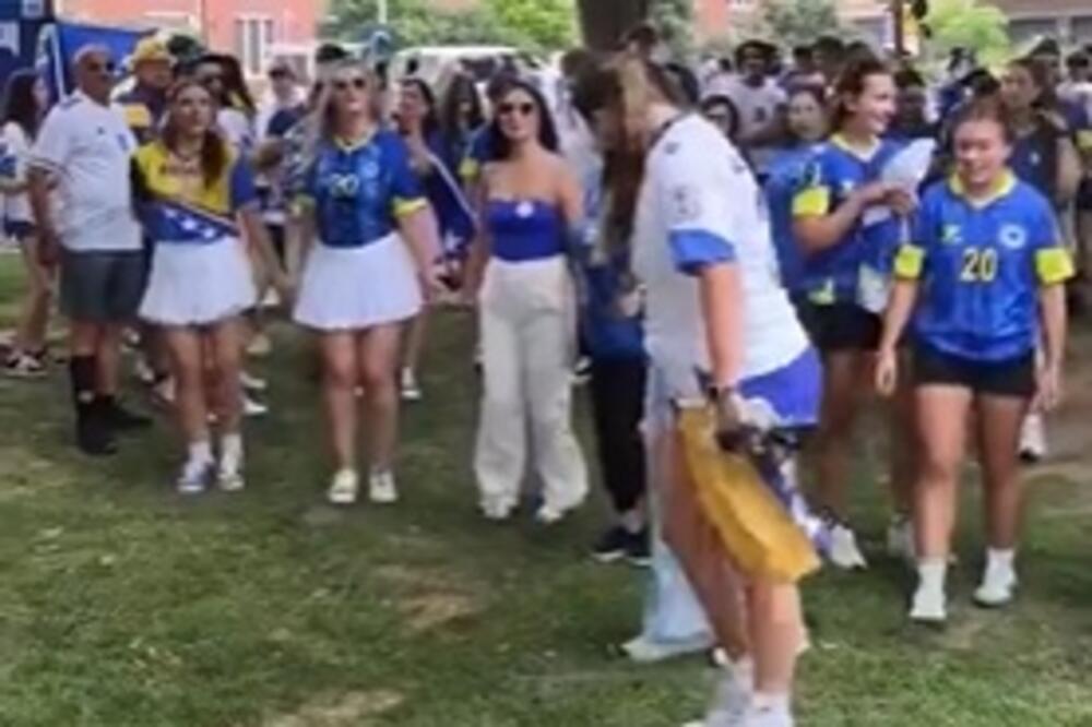 GRMI UŽIČKO KOLO USRED KANADE: Navijačice BiH ukrale šou pred debi "zmajeva", pa ovo nema NIGDE! (VIDEO)