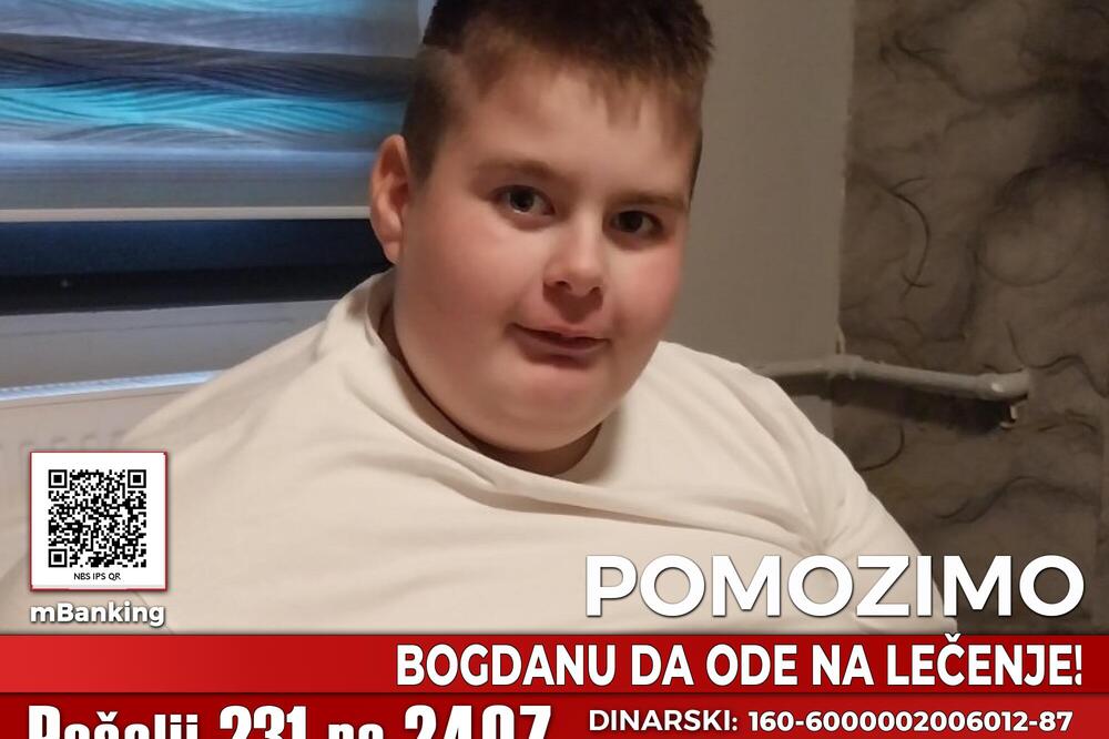 Mali Bogdan ima ozbiljne probleme sa telesnom težinom: Svaka pomoć je korak bliže ka njegovom zdravijem detinjstvu