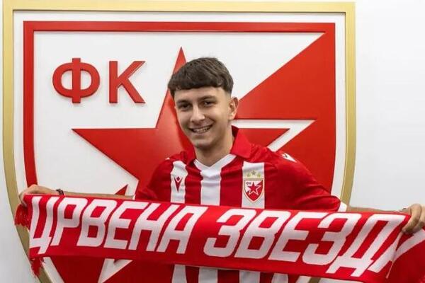 "NAJVEĆI KLUB NA BALKANU!" Kristijan Balov treće pojačanje Crvene zvezde (Foto)