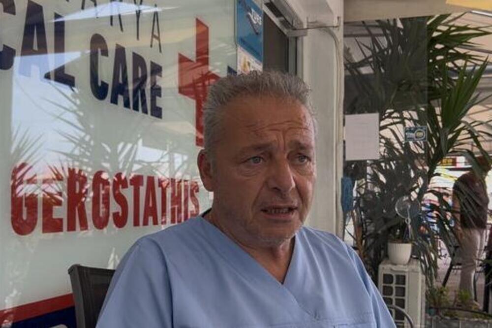 "SITUACIJA JE BILA VEOMA OZBILJNA" Ovo je dr Nikos koji je Srpkinji spasio život u Grčkoj - evo šta se desilo