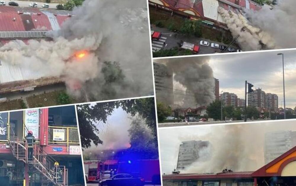 "Čula se jaka detonacija, a onda..." Komšije progovorile o jezivom požaru na Novom Beogradu, i dalje se gasi vatra!