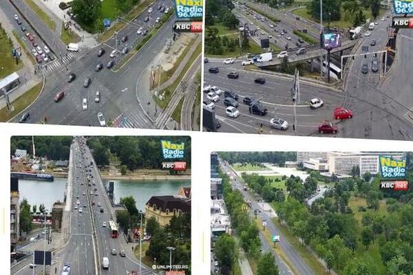 OVAKAV BEOGRAD NE VIĐAMO ČESTO: Ulice prazne, nigde nema gužvi - odjednom je postao grad duhova (FOTO)