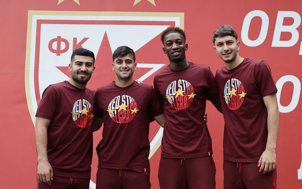 Mohamed Abu Fani, Loizos Loizu, Muhamed Čam i Kristijan Balov na prozivci pred početak priprema za sezonu 2026/27