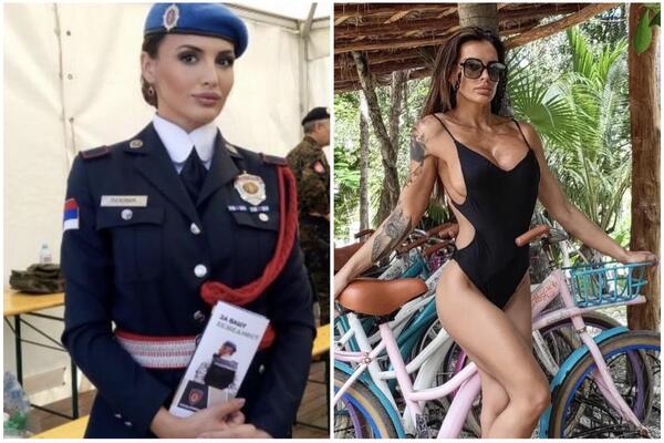 BIBA JE NAJATRAKTIVNIJA SRPKINJA U UNIFORMI: Imala prosek preko 9, a na mrežama pokazala "DRUGO LICE" (FOTO)