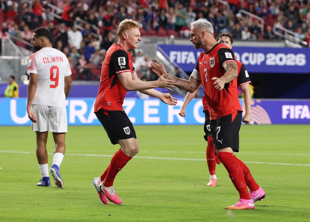MARKO ARNAUTOVIĆ HEROJ AUSTRIJE! Napadač Crvene zvezde najzaslužniji za pobedu nad Jordanom (Video)