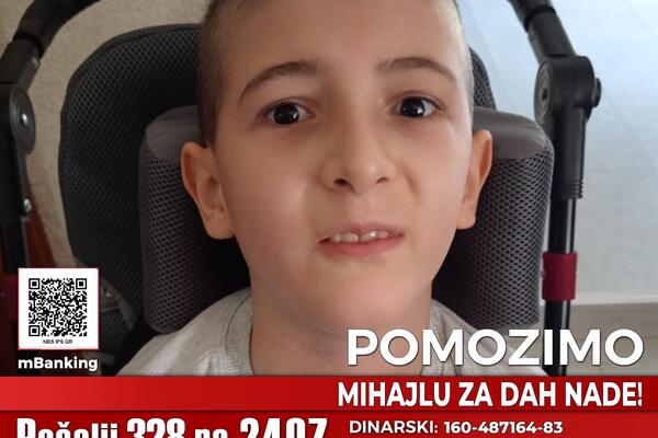 Mali Mihajlo se bori kao lav, ali sada mu treba naša pomoć: Udružimo se da pobedi bolest