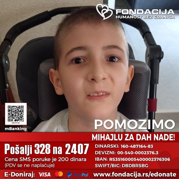 Mali Mihajlo se bori kao lav, ali sada mu treba naša pomoć: Udružimo se da pobedi bolest