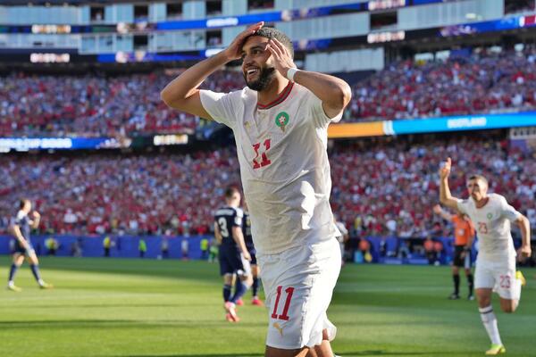 Ismael Saibari iz "svlačionice" doneo pobedu Maroku nad Škotskom! (Video)