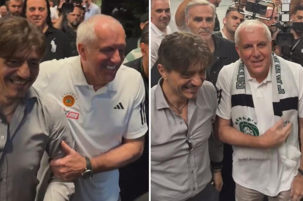 Željko zagrlio gazdu, pa nastao opšti haos: "Gospodar prstenova" veseo sa velikim kezom slušao skandiranje! (VIDEO)