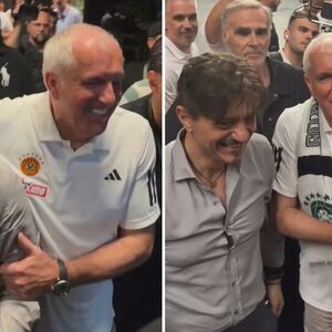 Željko zagrlio gazdu, pa nastao opšti haos: "Gospodar prstenova" veseo sa velikim kezom slušao skandiranje! (VIDEO)