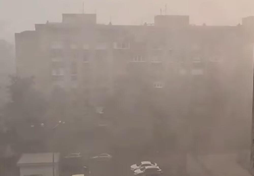 Jako nevreme stiglo u Srbiju: Pojavio se apokaliptičan snimak! (VIDEO)