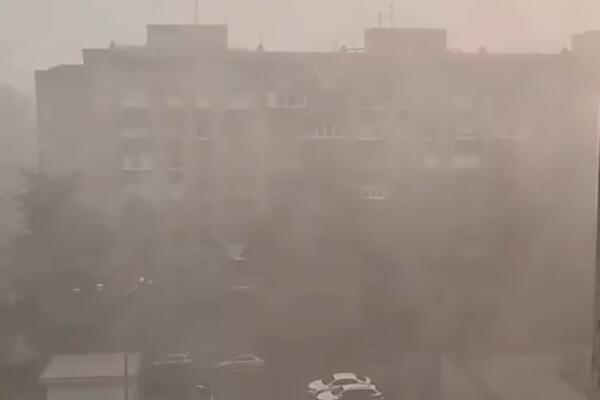 Jako nevreme stiglo u Srbiju: Pojavio se apokaliptičan snimak! (VIDEO)