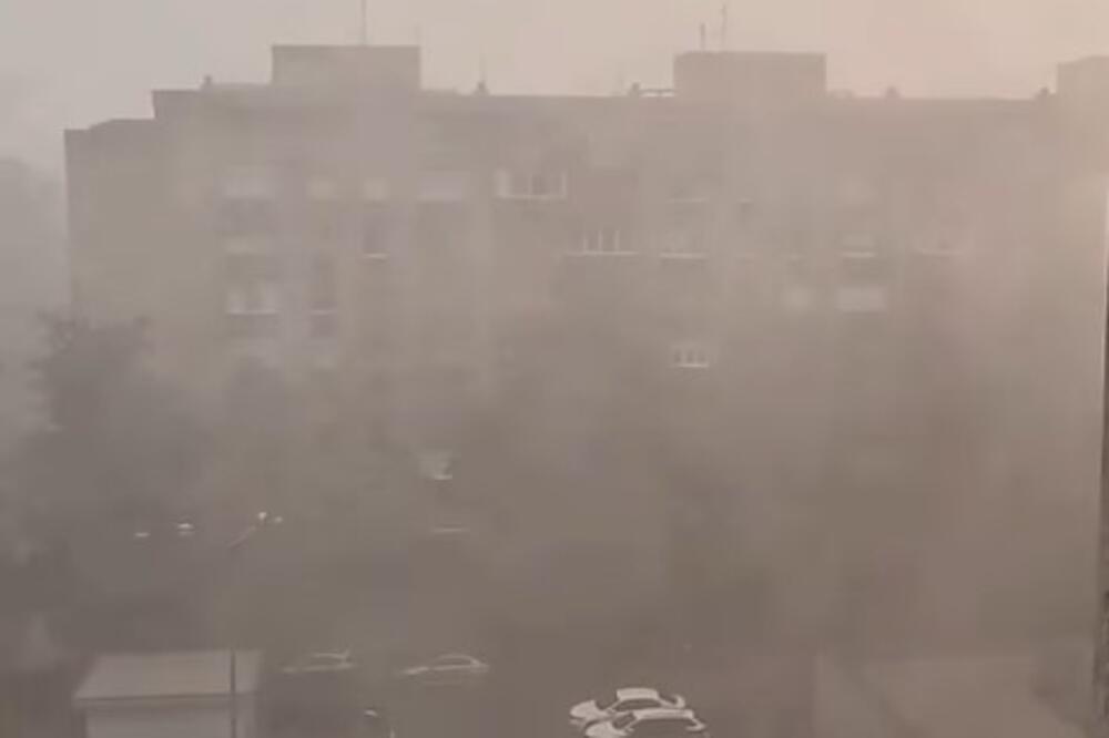 Jako nevreme stiglo u Srbiju: Pojavio se apokaliptičan snimak! (VIDEO)