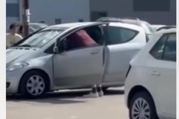Muškarac šamara dečaka na parkingu, hororična scena obilazi Srbiju: Sve je snimljeno i krajnje je uznemirujuće