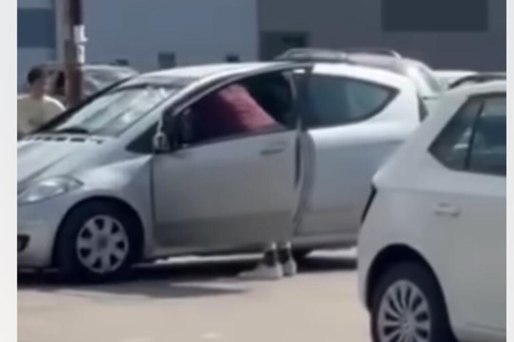Muškarac šamara dečaka na parkingu, hororična scena obilazi Srbiju: Sve je snimljeno i krajnje je uznemirujuće