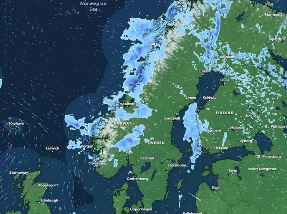 Temperature u Norveškoj