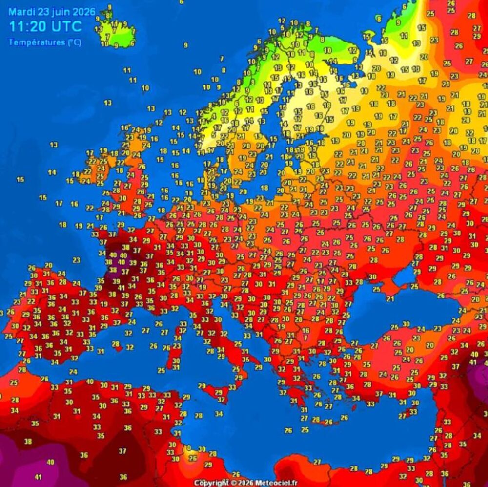 Vrućine u Francuskoj