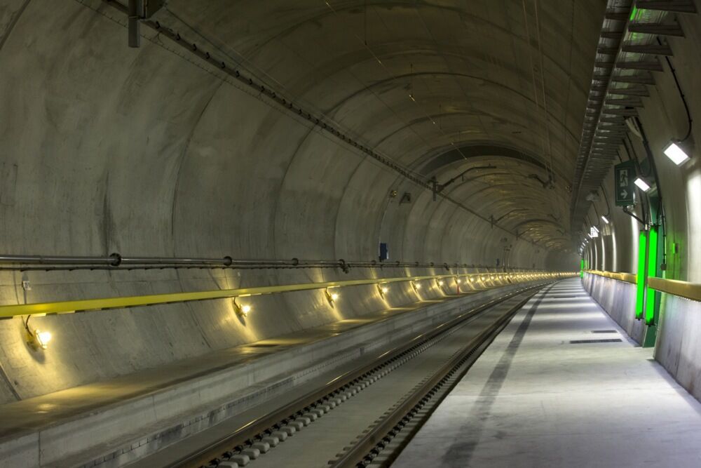 Švajcarska, Gotthard Base Tunnel, Gotardski tunel, Tunel
