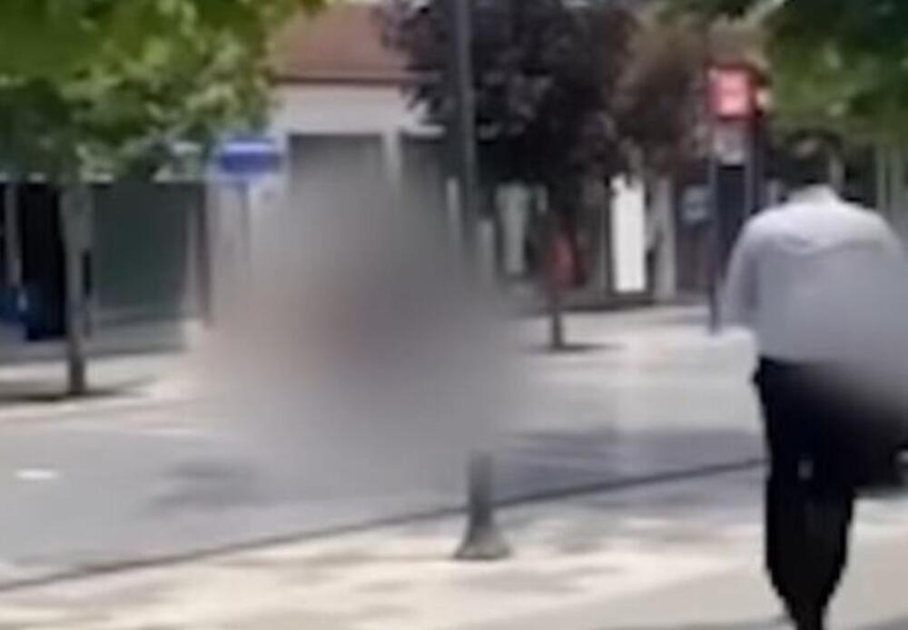 ČUJU SE URLICI, LJUDI TRČE, PRIZOR LEDI KRV: Snimak pucnjave usred bela dana u Podujevu uznemirio sve (VIDEO)