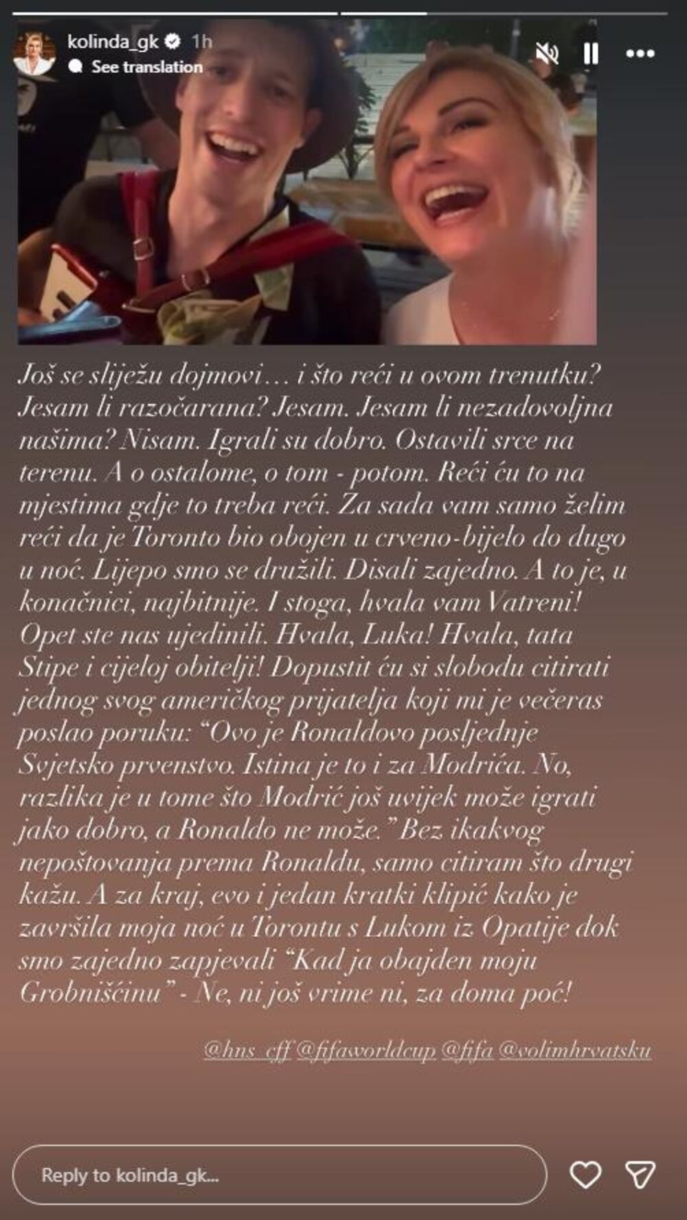 Kolinda, Kolinda Grabar Kitarović