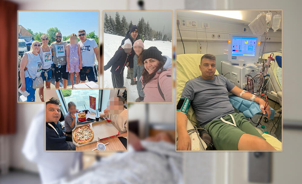 Tri dijalize nedeljno i dve ćerke koje čekaju tatu: Branku je hitno potreban novac za transplantaciju