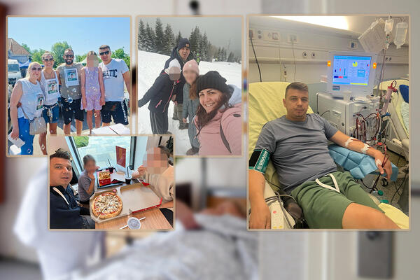 Tri dijalize nedeljno i dve ćerke koje čekaju tatu: Branku je hitno potreban novac za transplantaciju