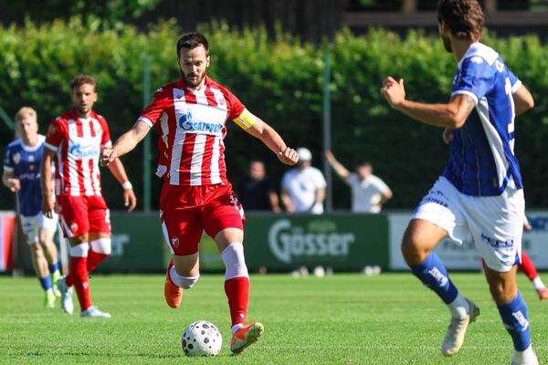 MIRKO IVANIĆ JE NAJVEĆE POJAČANJE CRVENE ZVEZDE! Remi crveno-belih protiv austrijskog drugoligaša (Video)