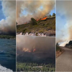 Buktinja guta popularno letovalište: Ogroman požar u turističkom raju, vatrogasci se bore sa stihijom! (VIDEO)