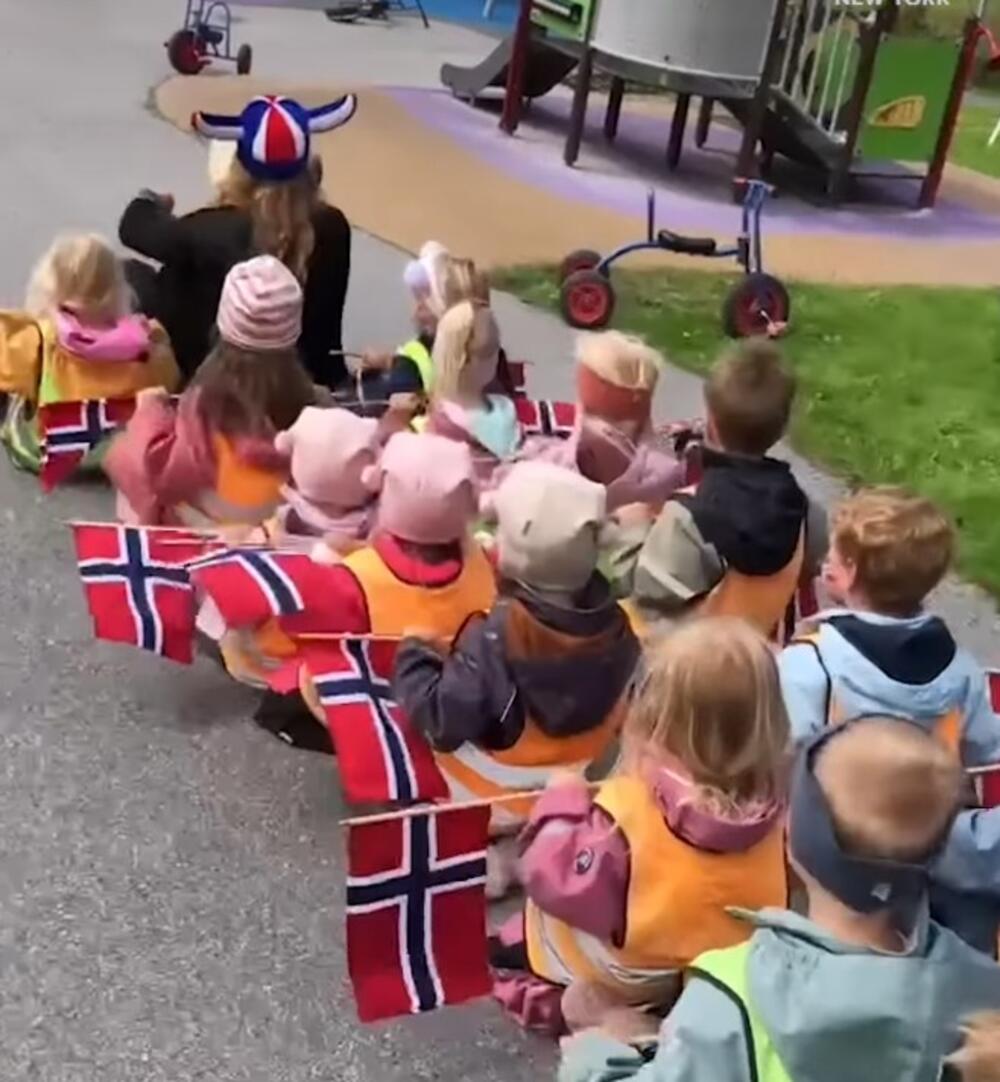 "RO, RO, RO"! Norvežani slavili sinoć u svom stilu, ali ovaj snimak je pravi HIT, evo kako to rade deca u VRTIĆU!