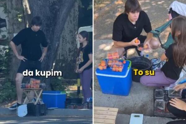 Devojčice za celu gajbu voća tražile samo 1.700: Luka im je prišao i kad je čuo za šta skupljaju pare, odmah je...