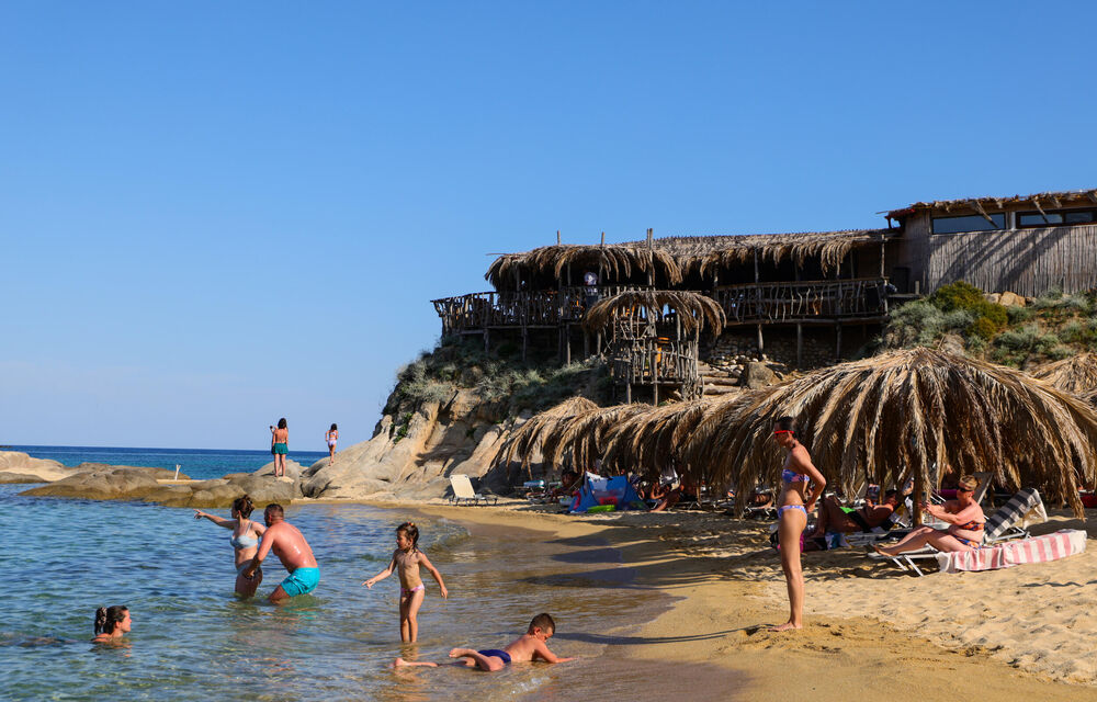 More, grčka, plaža, plaze, Sitonija