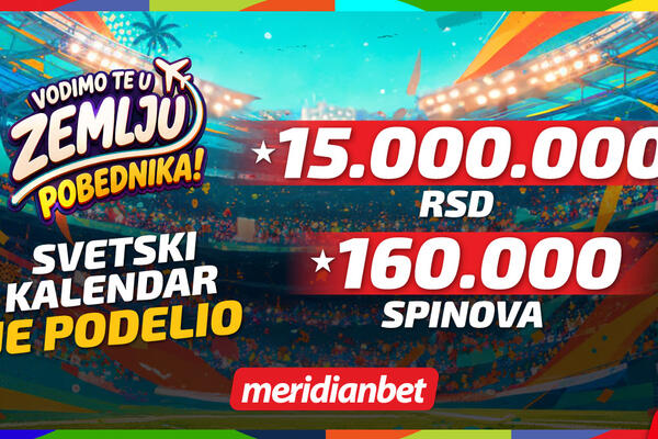 Meridian podelio milione, a pred meč Francuska &ndash; Maroko sprema spektakl koji se ne propušta!