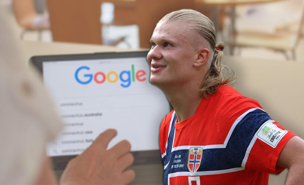 Ukucali smo "Erling Haland“ u Gugl pretragu i ostali u čudu: Nećete verovati šta se pojavljuje na ekranu! (FOTO)