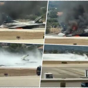 PAKAO NA ZAKINTOSU USRED TURISTIČKE SEZONE: Zapalio se F-16 tokom leta, morao HITNO da sleti! (VIDEO)