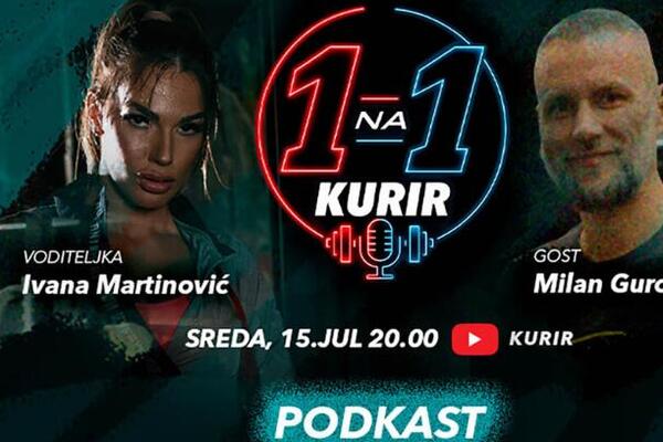 &bdquo;1 NA 1 GYMCAST&ldquo;: NOVI PODKAST NA KURIROVOM JUTJUB KANALU &ndash; svake druge srede od 20 sati