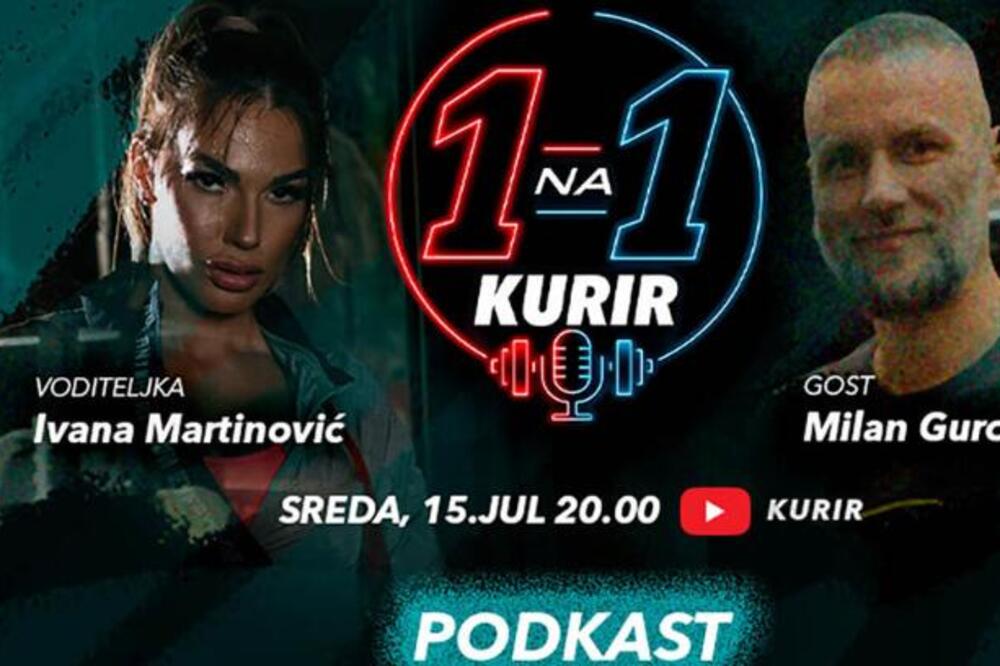 &bdquo;1 NA 1 GYMCAST&ldquo;: NOVI PODKAST NA KURIROVOM JUTJUB KANALU &ndash; svake druge srede od 20 sati