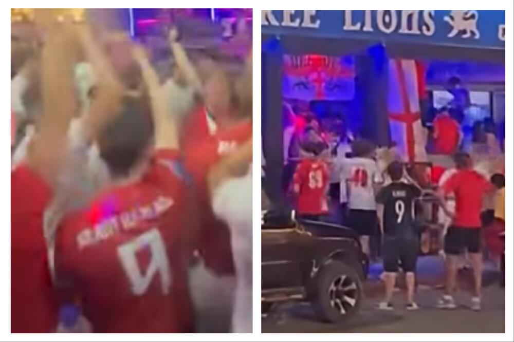 EKSKLUZIVNI ESPRESO SNIMCI! Englezi i Norvežani napravili ludnicu u poznatom grčkom letovalištu (Video)