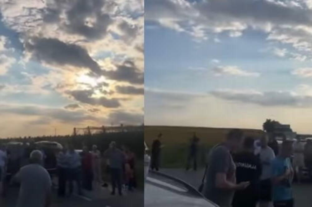 Meštani dva sela blokiraju saobraćaj ka Hrvatskoj! Haos na prelazu Neštin - Vizić! Ne daju Srbima da pređu granicu