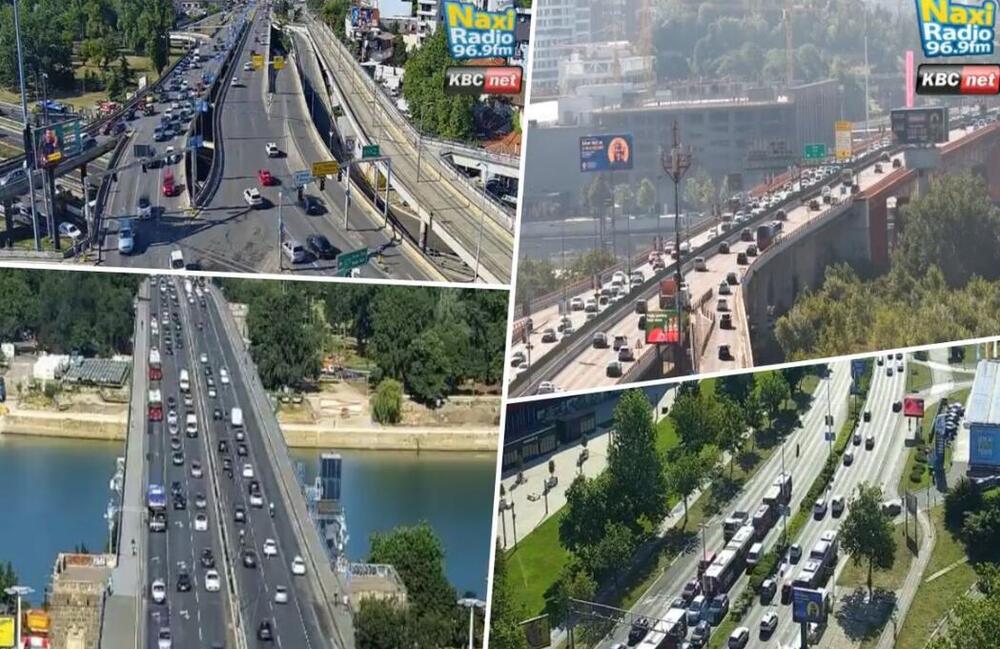 Pokvareni auto na Gazeli nakratko usporio saobraćaj: Odmori ispraznili Beograd, ulice poluprazne, nema kolona! FOTO