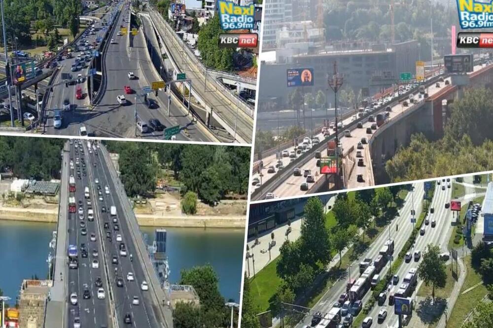 Pokvareni auto na Gazeli nakratko usporio saobraćaj: Odmori ispraznili Beograd, nema gužvi (FOTO)