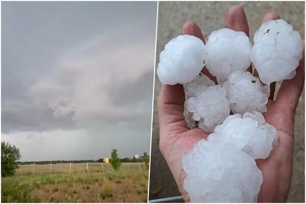 Nevreme ponovo pogodilo Sloveniju: Grad od 5 centimetara zatrpao Korušku! (FOTO)