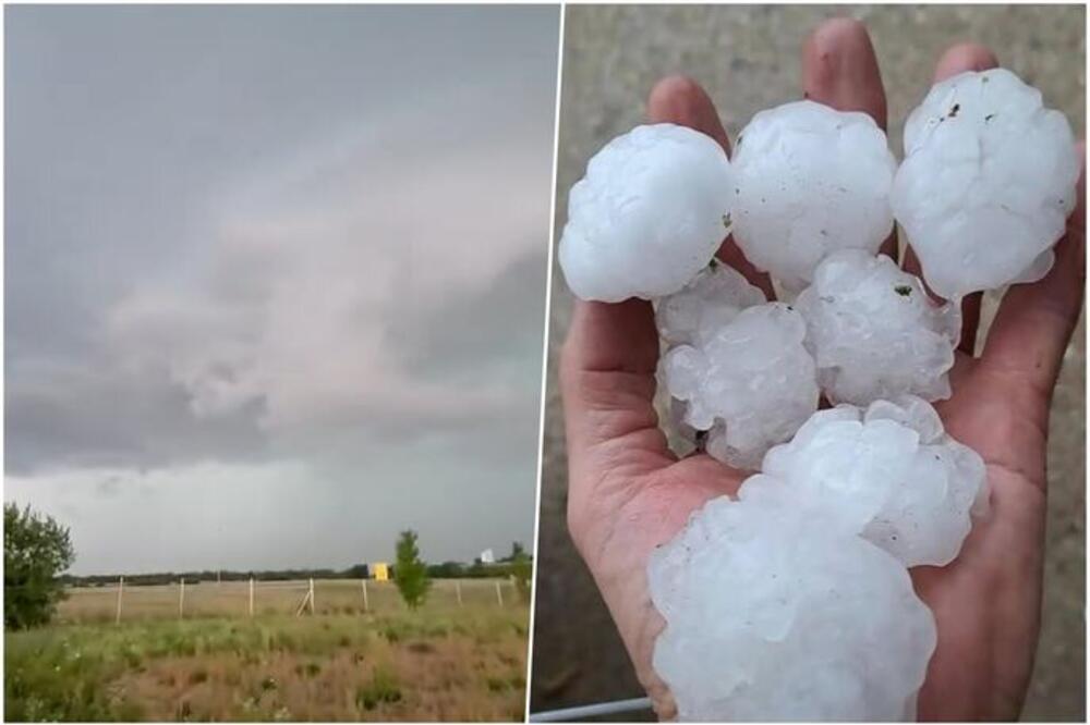 Nevreme ponovo pogodilo Sloveniju: Grad od 5 centimetara zatrpao Korušku! (FOTO)