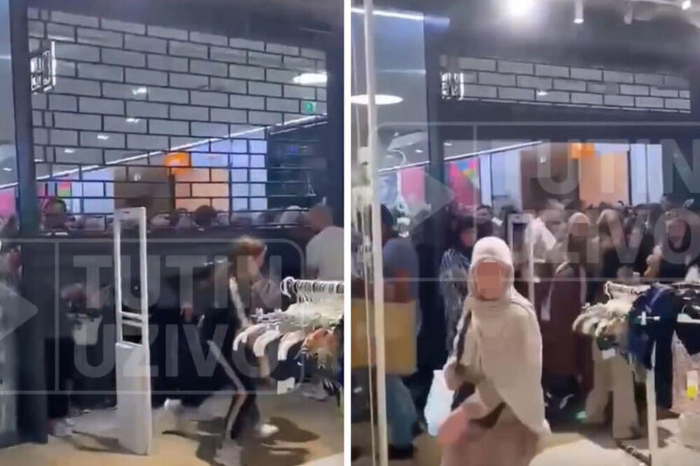 Opšta makljaža u prodavnici u Novom Pazaru: Ljudi se potukli zbog sniženja! (VIDEO)
