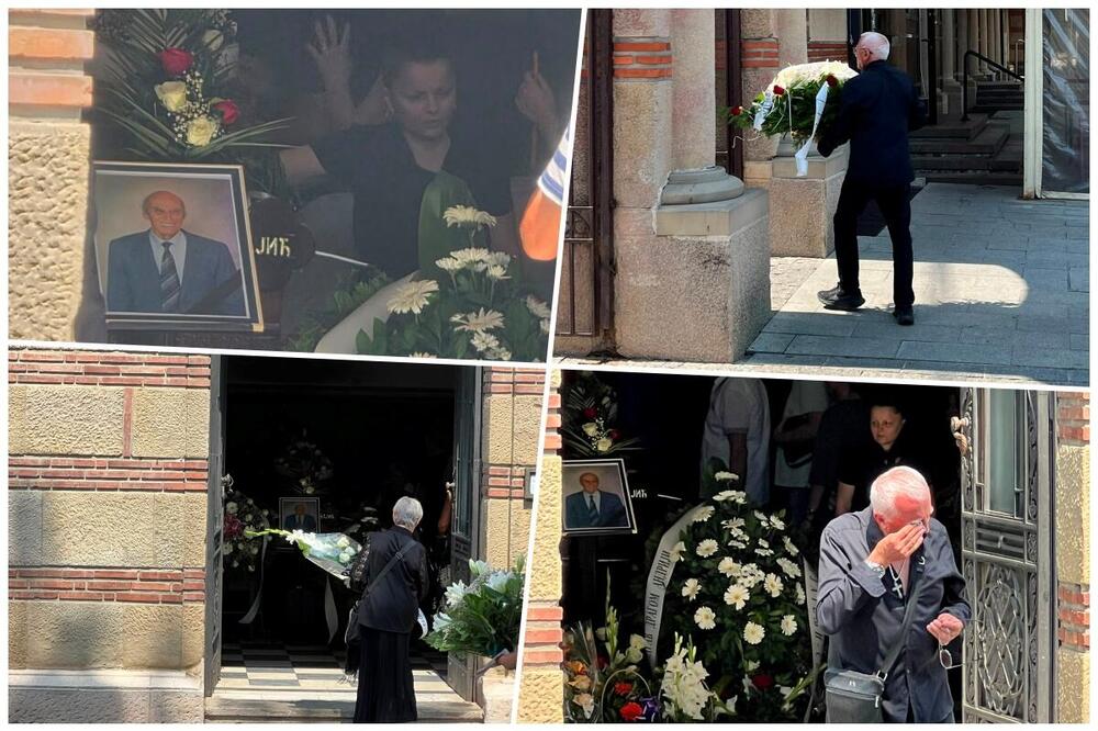 U toku je sahrana Andrije Bajića: Ćerke okrenule glavu kada je Mala Cana prošla pored njih! (FOTO)